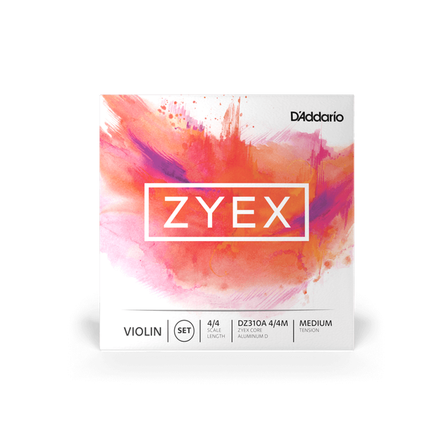 Струни для скрипки D'Addario ZYEX VIOLIN STRING SET 4/4 MEDIUM TENSION - Фото 1 Струни для скрипки D'Addario ZYEX VIOLIN STRING SET 4/4 MEDIUM TENSION - зображення 1