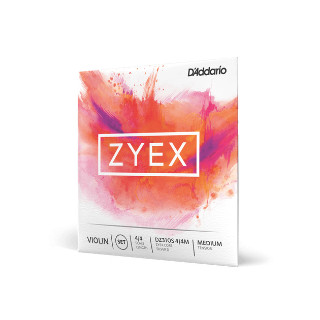 Струни для скрипки D'Addario ZYEX VIOLIN STRING SET 4/4 MEDIUM TENSION (Silver D) - Фото 2 Струни для скрипки D'Addario ZYEX VIOLIN STRING SET 4/4 MEDIUM TENSION (Silver D) - зображення 2