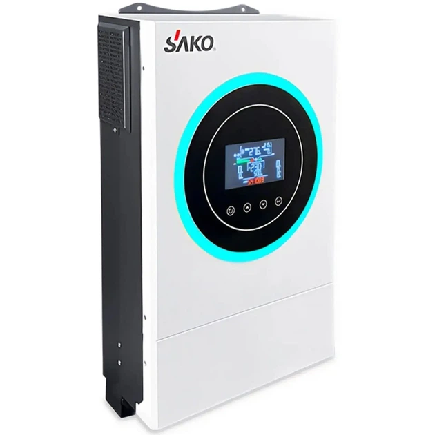 Автономный инвертор SAKO SUNON V 6.2kW 48V 1 MPPT Wi-Fi 220V Однофазный (SUNON V 6.2kW) - изображение 5