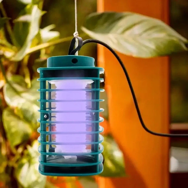 Электрическая лампа для насекомых с USB, Y15, Зеленая - Фото 7 Электрическая лампа для насекомых с USB, Y15, Зеленая - изображение 7