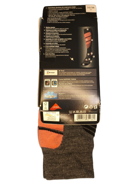 Жіночі зимові лижні високі носки Technical Ski Socks for Women Crivit 35-36р, 1 пара - изображение 2