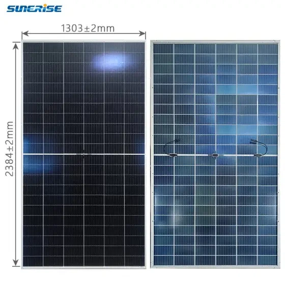 Солнечная панель Sunerise 720 Вт JC710-132M-210DG N-тип TOPCon Bifacial (Двухсторонняя) - изображение 2