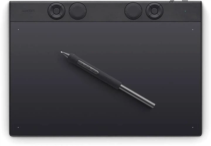 Графічний планшет Wacom Intuos Pro Medium PTK670 + Pro Pen 3 Black - Фото 2 Графічний планшет Wacom Intuos Pro Medium PTK670 + Pro Pen 3 Black - зображення 2