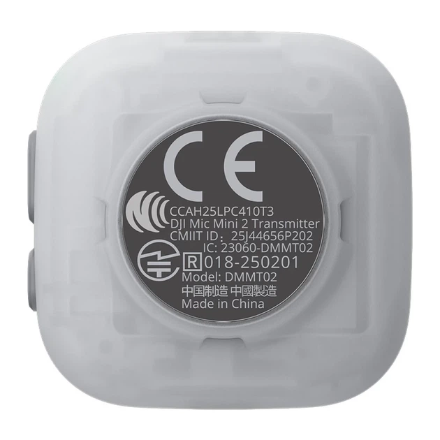 Система беспроводных микрофонов DJI Mic Mini 2 (1 TX + 1 Mobile RX + зарядный кейс) (CP.RN.00000533.01) - Фото 11 Система беспроводных микрофонов DJI Mic Mini 2 (1 TX + 1 Mobile RX + зарядный кейс) (CP.RN.00000533.01) - изображение 11