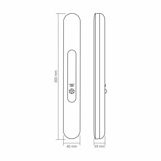 LED світильник акумуляторний з датчиком руху VIDEX VL-NL013W-SR - зображення 10