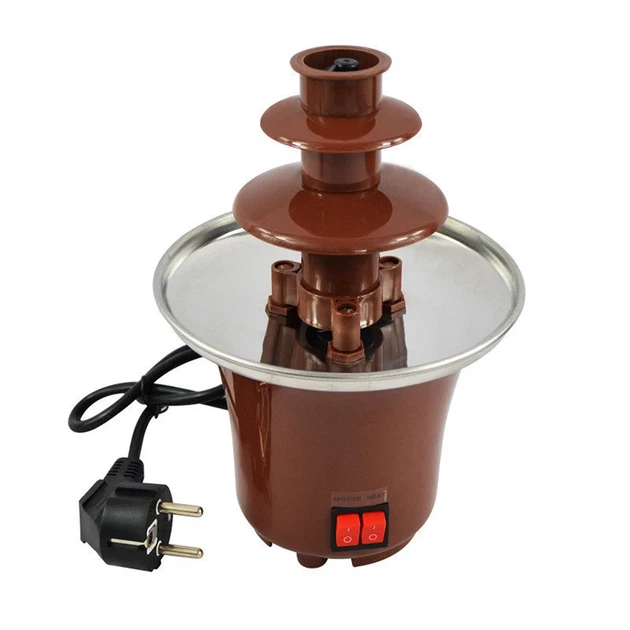 Мини шоколадный фонтан-фондюшница Mini Chocolate Fondue Fountain Grandio - Фото 3 Мини шоколадный фонтан-фондюшница Mini Chocolate Fondue Fountain Grandio - изображение 3