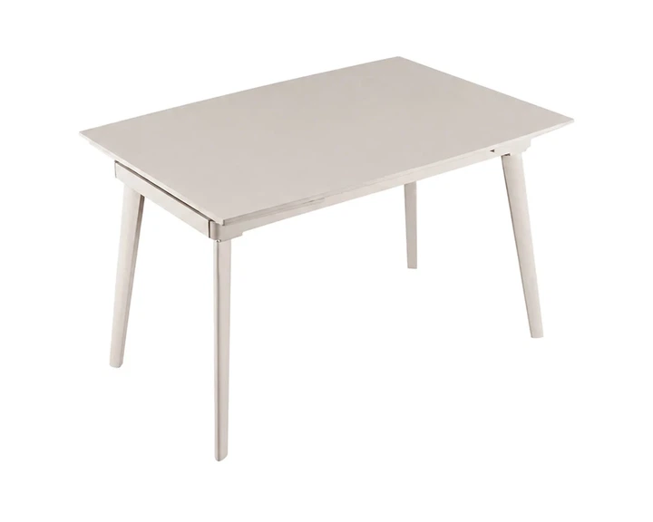 Стол раскладной ProDobro LORIAN CERAMIC 120(180)x80 керамика белый/кашемир - Фото 2 Стол раскладной ProDobro LORIAN CERAMIC 120(180)x80 керамика белый/кашемир - изображение 2