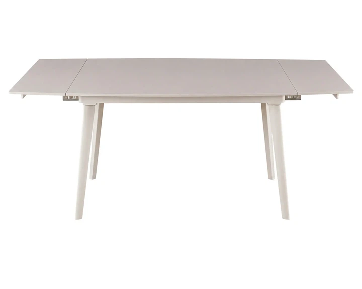 Стол раскладной ProDobro LORIAN CERAMIC 120(180)x80 керамика белый/кашемир - Фото 3 Стол раскладной ProDobro LORIAN CERAMIC 120(180)x80 керамика белый/кашемир - изображение 3