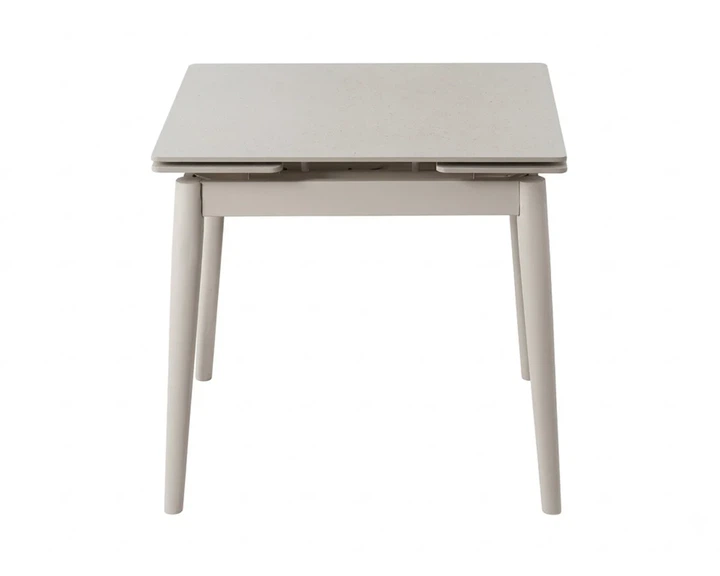 Стол раскладной ProDobro AVENTO CERAMIC 80(130)*80 белый/кашемир - изображение 3