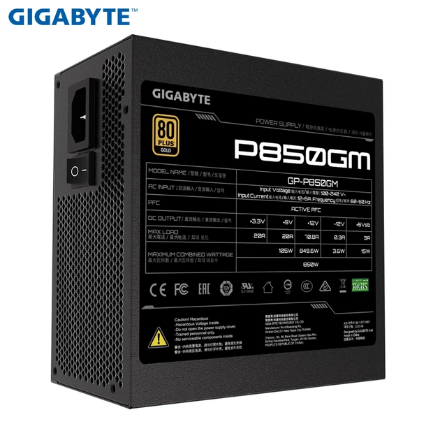 Блок живлення GIGABYTE P850GM - Фото 4 Блок живлення GIGABYTE P850GM - зображення 4