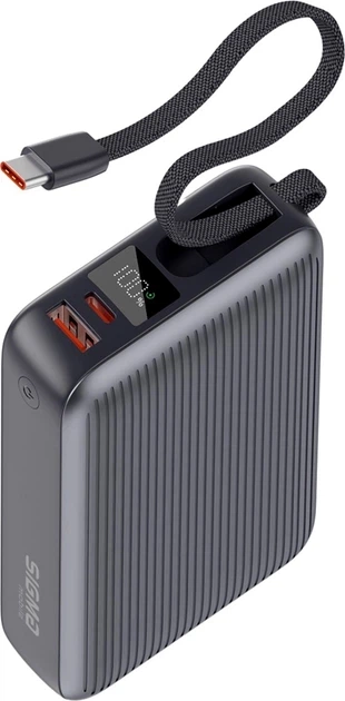 Повербанк Sigma mobile X-power 20000 мА·год Серый (SI20A5QLX) - изображение 2