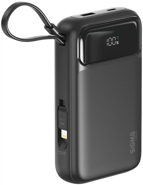 Універсальна мобільна батарея Sigma mobile 20 000 мА·год (SI20A8QL-MAG) - зображення 4