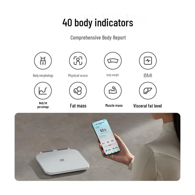 Електронні ваги Xiaomi Mijia Eight Electrode Body Fat Scale S800 Green (MJTZC04YMG) - изображение 3