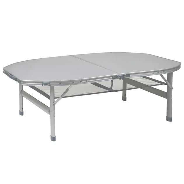 Стол кемпинговый складной Bo-Camp Premium Oval алюминий 120х80 см серый - Фото 2 Стол кемпинговый складной Bo-Camp Premium Oval алюминий 120х80 см серый - изображение 2