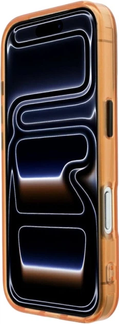 Etui BMW M IML Frosted Metal Logo & Trims MagSafe do iPhone 18 Pro Max / 17 Pro Max pomarańczowe (BMW001272) - obraz 5