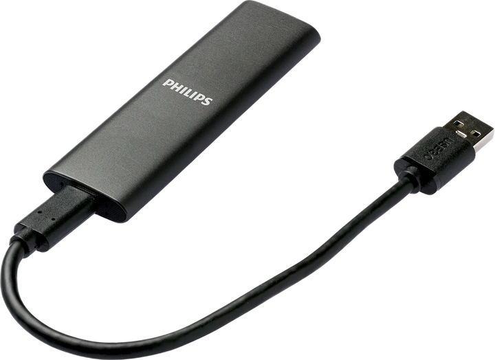 Dysk SSD Philips Ultra Speed 500GB USB-C Grey (FM50SS031P/00) - obraz 2