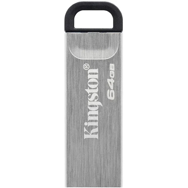 Флеш-накопитель Kingston DataTraveler Kyson 64GB USB 3.2 Gen 1 + переходник type C - изображение 10