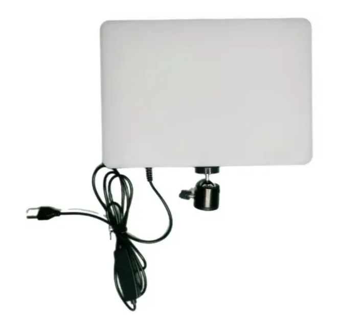 Студийная LED лампа PL-26 23×16 см USB 2700–6500K Ra>95 Светодиодное освещение для фото и видеосъемки Предметный фотосветильник на штатив - Фото 7 Студийная LED лампа PL-26 23×16 см USB 2700–6500K Ra>95 Светодиодное освещение для фото и видеосъемки Предметный фотосветильник на штатив - изображение 7