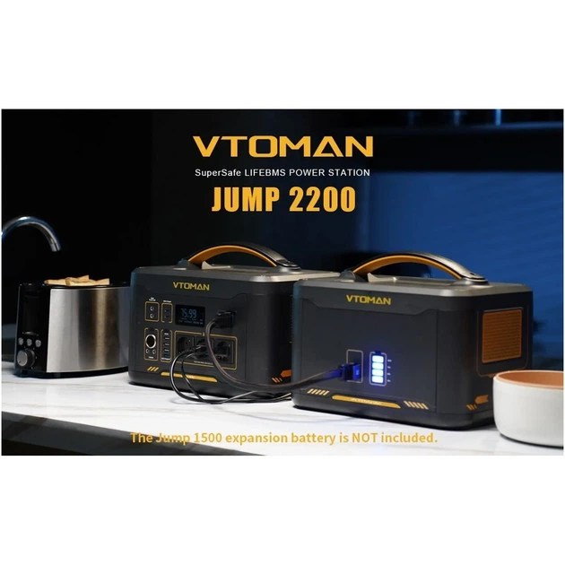 Зарядная станция Vtoman Jump 2200 PB-29 2200W 1548Wh (Jump 2200) - изображение 4