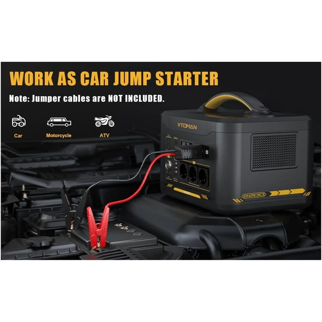 Зарядная станция Vtoman Jump 2200 PB-29 2200W 1548Wh (Jump 2200) - изображение 5