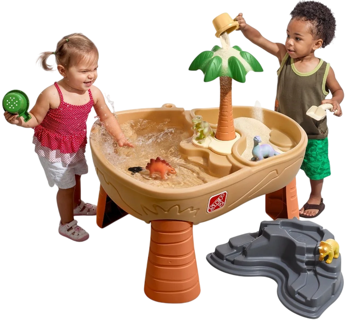 Stół do zabawy wodą i piaskiem Step 2 Dino Dig Sand & Water Table (874599) (733538874590) - obraz 2
