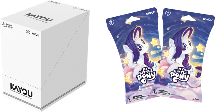 Zestaw kart Kayou My Little Pony: Frendship Eternal Cards - Rainbow Edition - Gold Blister 24 szt. (6937187413931) - obraz 5
