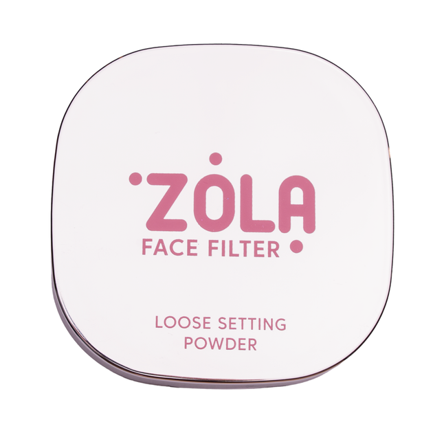 Фіксуюча розсипна пудра ZOLA Face Filter 01 Translucent Beige - изображение 2