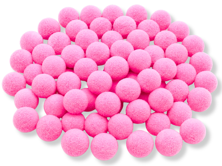 Помпони FROM FACTORY для творчості Ø1.5см/100шт Білий - зображення 2