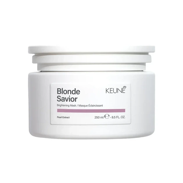 Keune Blonde Savior маска для зміцнення знебарвленого та сивого волосся, 250 мл - Фото 1 Keune Blonde Savior маска для зміцнення знебарвленого та сивого волосся, 250 мл - зображення 1