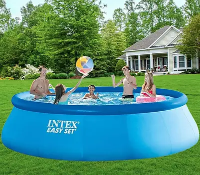 Семейный надувной бассейн 457*84 см 2006 л/ч. Intex 28158 - изображение 3