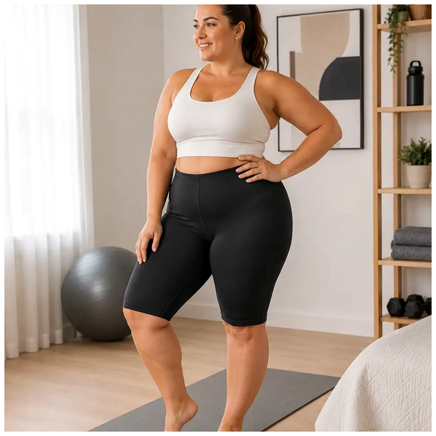 Бриджи неопреновые для похудения с высокой талией черные размер XXXXL Hot Shapers SQ-29581 - Фото 3 Бриджи неопреновые для похудения с высокой талией черные размер XXXXL Hot Shapers SQ-29581 - изображение 3