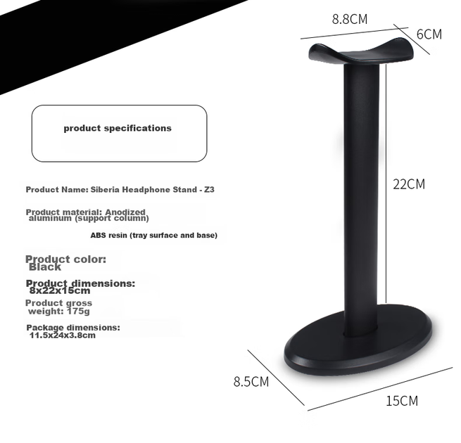 Подставка для наушников XIBERIA Z3 Black - Фото 5 Подставка для наушников XIBERIA Z3 Black - изображение 5