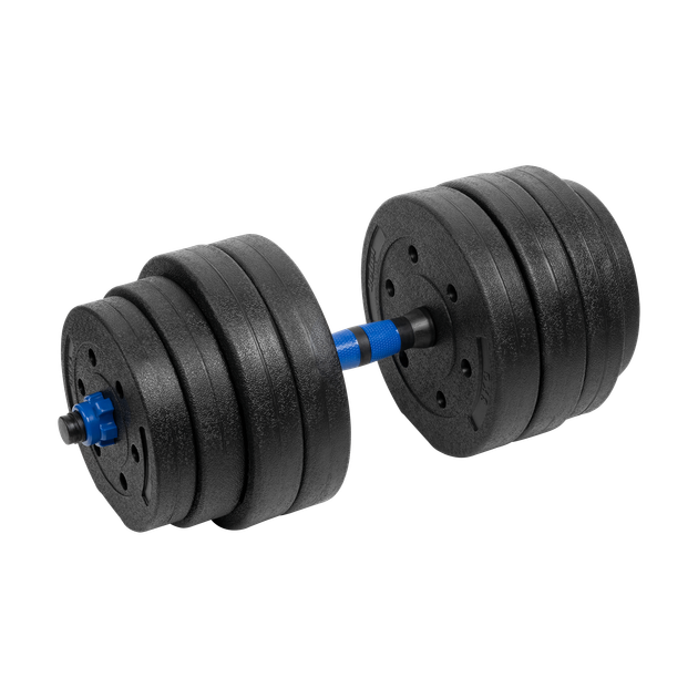 Бітумна гантель Rebel RBA-2302 20 кг з роз'ємом - изображение 3