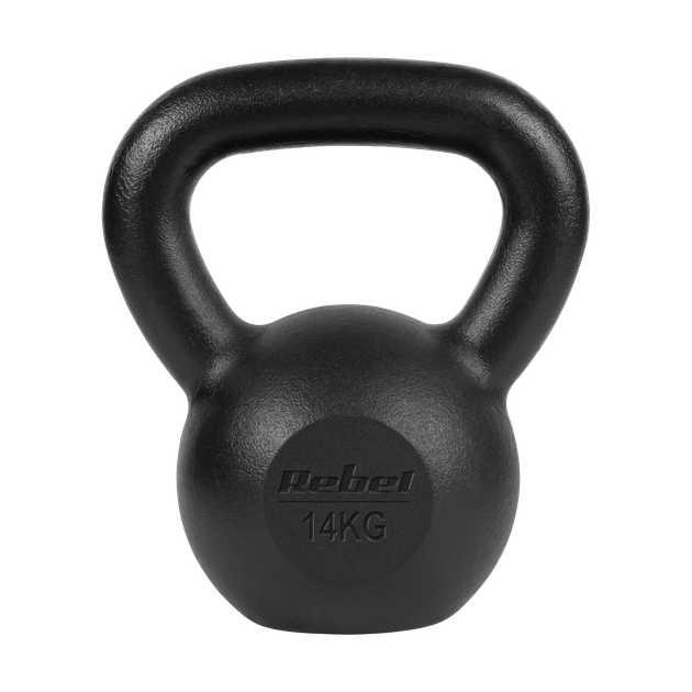 Чавунна гиря 14 кг Rebel Active RBA-2323-14 - зображення 2