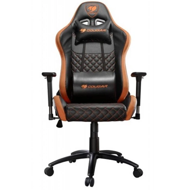 Крісло ігрове Cougar Armor PRO Black/Orange - Фото 2 Крісло ігрове Cougar Armor PRO Black/Orange - изображение 2