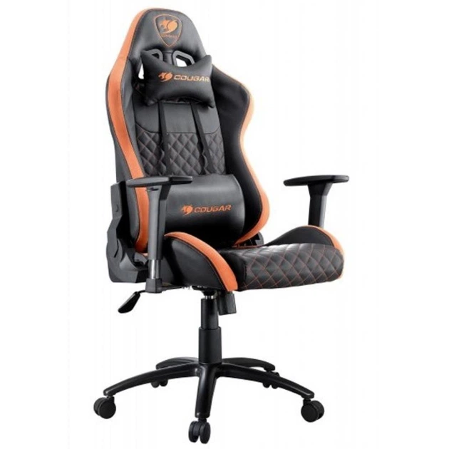 Крісло ігрове Cougar Armor PRO Black/Orange - Фото 3 Крісло ігрове Cougar Armor PRO Black/Orange - изображение 3
