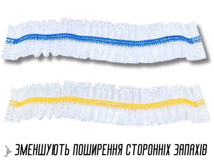 Пакети FROM FACTORY для зберігання продуктів на гумці 100шт - зображення 9