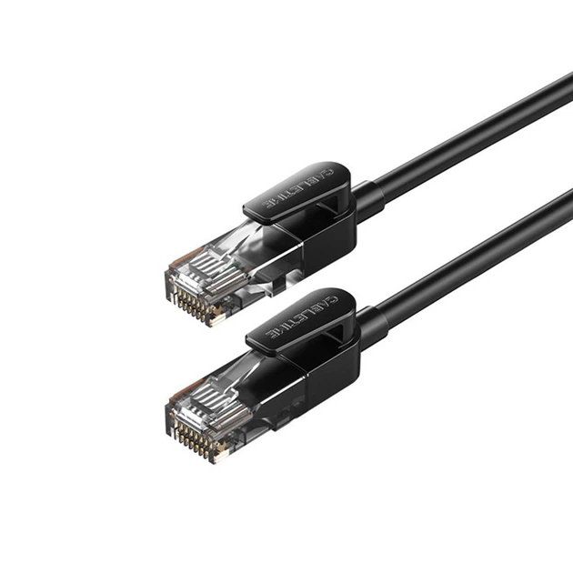 Патч-корд Cabletime CAT6 FTP Ethernet, 0,5 м Black, RJ-45 — RJ-45, 8 жил (CN61E) - зображення 2