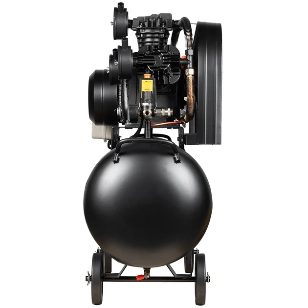 Компресор ремінний Sigma трициліндровий W-подібний 380 В 3.0 кВт 460 л/хв 10 бар 100 л - Фото 6 Компресор ремінний Sigma трициліндровий W-подібний 380 В 3.0 кВт 460 л/хв 10 бар 100 л - зображення 6