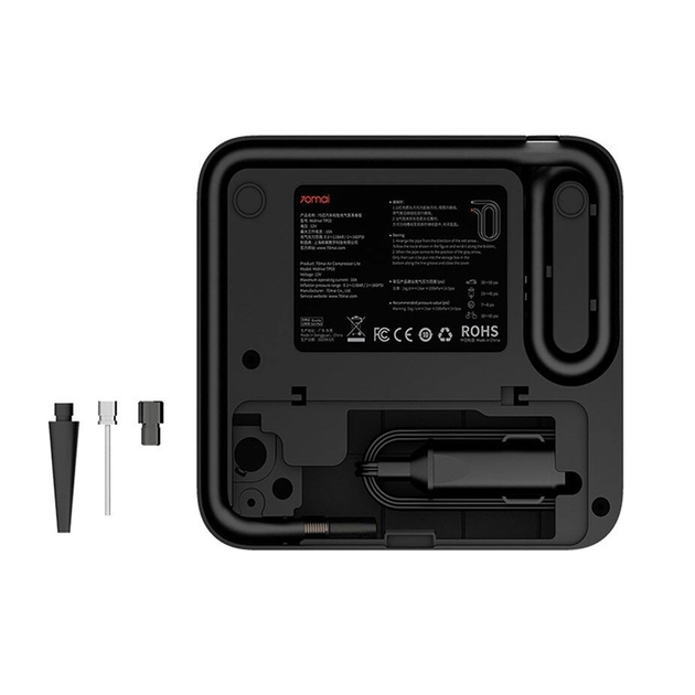 Автомобильный насос 70Mai Air Compressor Lite Midrive TP03 10,85 бар черный портативный (951733) - изображение 7