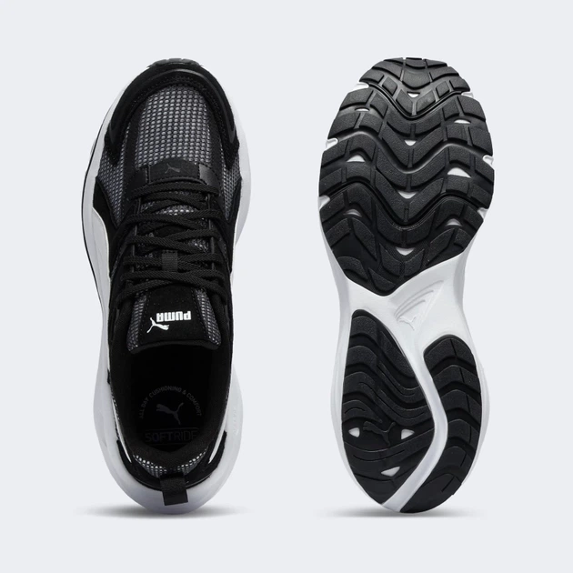 Кросівки чоловічі Puma HYPNOTIC LS 2tone 40472401 44, чорний/білий - изображение 3