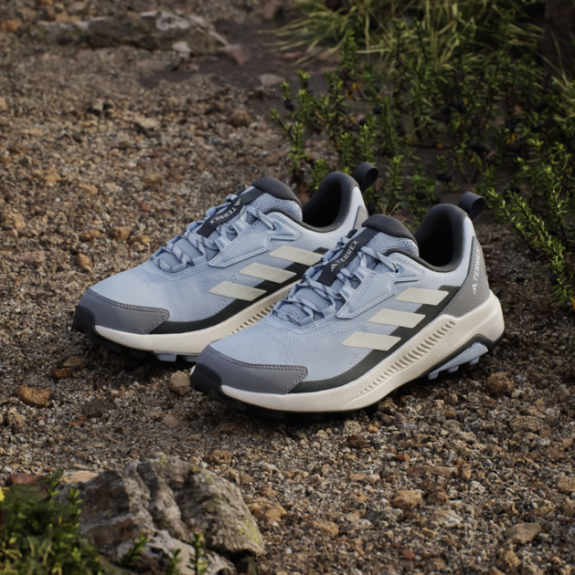 Кросівки туристичні ADIDAS Terrex Anylander JR6606 40 2/3, блакитний/сірий - зображення 5