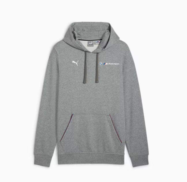 Худі чоловіче BMW PUMA Motorsport ESS + Hoodie Men 62750803 s, сірий - Фото 1 Худі чоловіче BMW PUMA Motorsport ESS + Hoodie Men 62750803 s, сірий - изображение 1