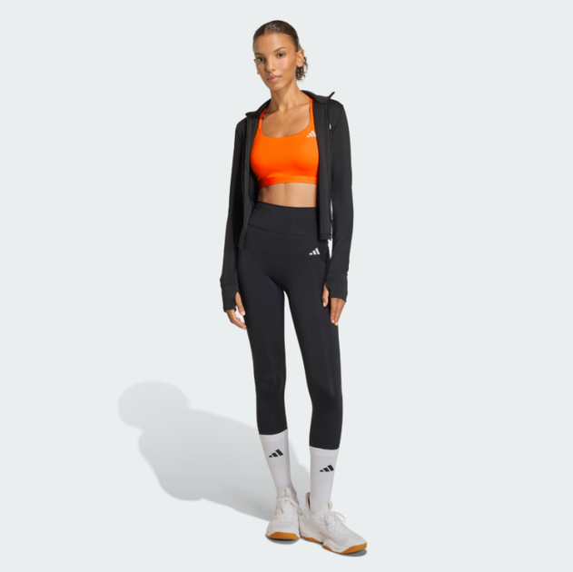 Топ жіночий ADIDAS Optime Essentials Workout Light Support KA4718 l, помаранчевий - Фото 6 Топ жіночий ADIDAS Optime Essentials Workout Light Support KA4718 l, помаранчевий - изображение 6