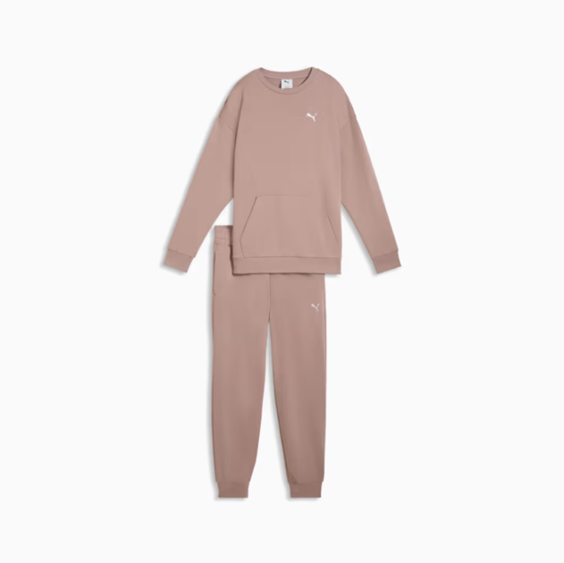 Костюм жіночий PUMA Relaxed Tracksuit Women 69190088 s, бежевий - изображение 4