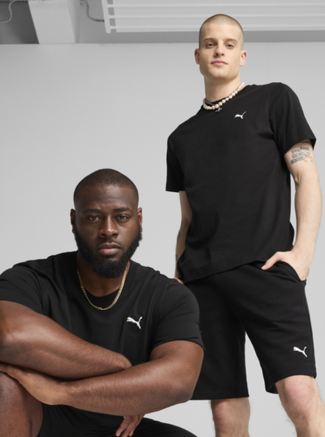 Футболка чоловіча Puma Ess Small Logo Tee 68253801 s, чорний - Фото 3 Футболка чоловіча Puma Ess Small Logo Tee 68253801 s, чорний - изображение 3