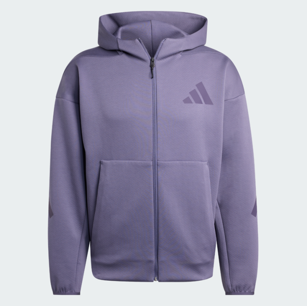Джемпер New adidas Z.N.E. Full-Zip JW4719 xxl, фіолетовий - изображение 6