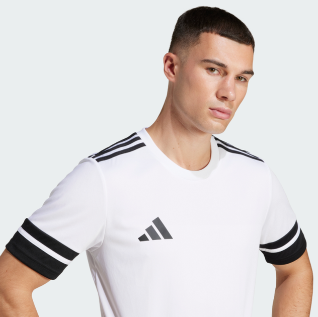 Футболка Джерсі ADIDAS Squadra 25 JG5835 s, білий/чорний - изображение 6