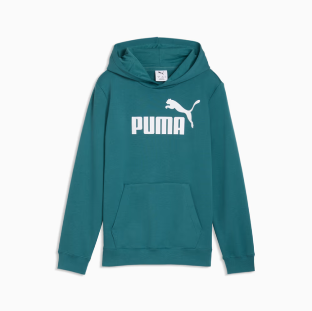 Дитяче худі PUMA ESS No. 1 Logo Hoodie Youth 68490941 140, темний/зелений - Фото 1 Дитяче худі PUMA ESS No. 1 Logo Hoodie Youth 68490941 140, темний/зелений - изображение 1