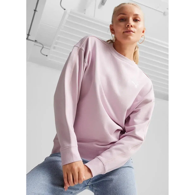 Джемпер жіночий Puma Her Crew Tr 67788660 s, рожевий - изображение 2